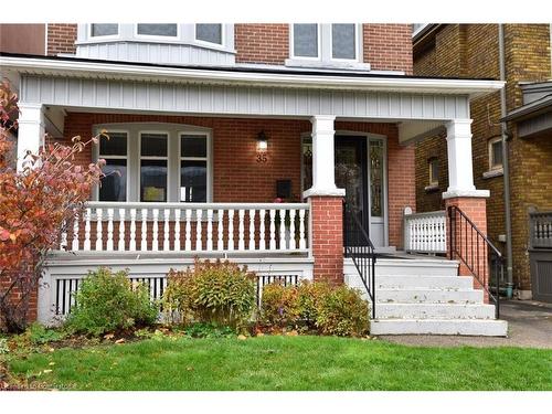 35 Gage Avenue S, Hamilton, ON - Outdoor With Deck Patio Veranda With Facade