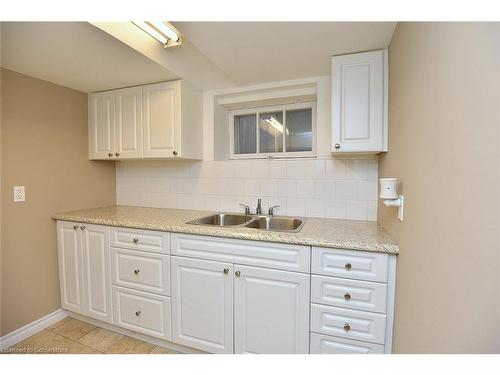 35 Gage Avenue S, Hamilton, ON - Indoor Photo Showing Kitchen With Double Sink