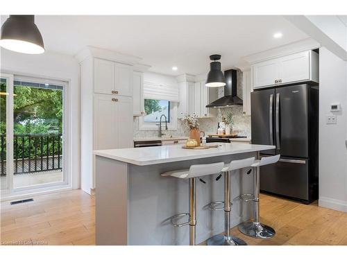 50 Hickery Place, Brantford, ON - Indoor Photo Showing Kitchen With Upgraded Kitchen