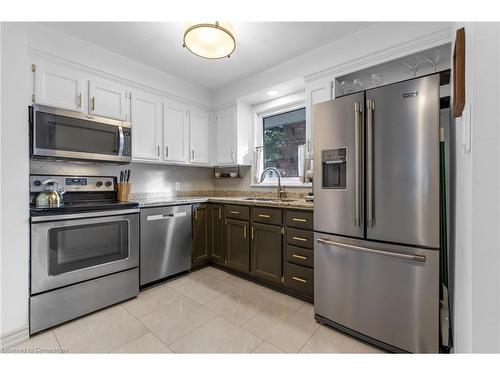 8 Desjardins Avenue, Dundas, ON - Indoor Photo Showing Kitchen With Stainless Steel Kitchen