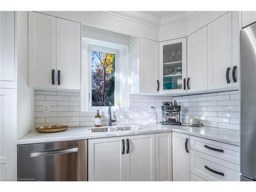 86 Eastbourne Avenue, Hamilton, ON - Indoor Photo Showing Kitchen With Double Sink