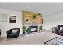 166 Rifle Range Road, Hamilton, ON  - Indoor Photo Showing Living Room With Fireplace 