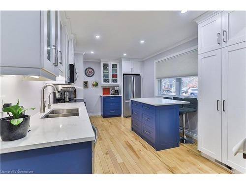 71 Lee Avenue, Simcoe, ON - Indoor Photo Showing Kitchen With Double Sink