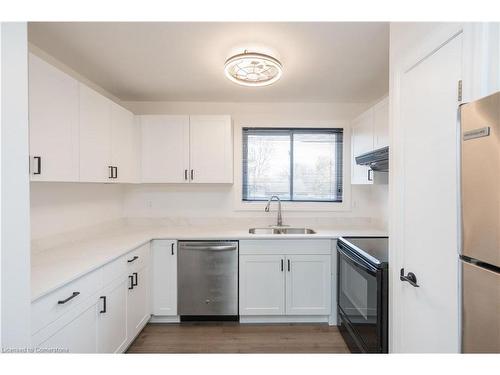 73 Fonthill Road, Hamilton, ON - Indoor Photo Showing Kitchen With Double Sink