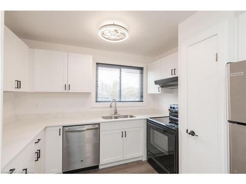 73 Fonthill Road, Hamilton, ON - Indoor Photo Showing Kitchen With Double Sink