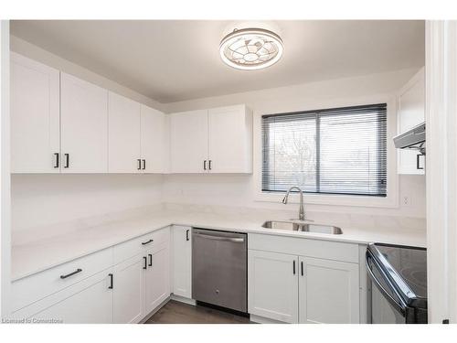 73 Fonthill Road, Hamilton, ON - Indoor Photo Showing Kitchen With Double Sink