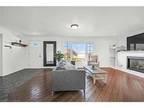 64031 Wellandport Road, Wainfleet, ON - Indoor Photo Showing Living Room With Fireplace