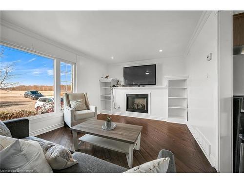 64031 Wellandport Road, Wainfleet, ON - Indoor Photo Showing Living Room With Fireplace