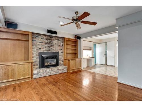 311 Golf Links Road, Ancaster, ON - Indoor Photo Showing Living Room With Fireplace