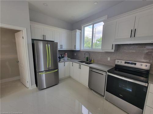 103 Peel Street, Brantford, ON - Indoor Photo Showing Kitchen With Double Sink