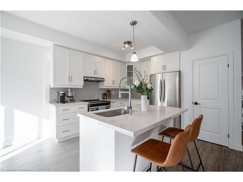 33 Southam Lane, Hamilton, ON - Indoor Photo Showing Kitchen With Upgraded Kitchen