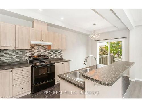 83 Bankfield Crescent, Stoney Creek, ON - Indoor Photo Showing Kitchen With Double Sink