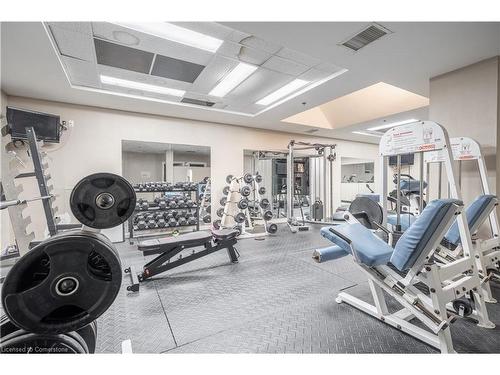 1115-135 James Street, Hamilton, ON - Indoor Photo Showing Gym Room