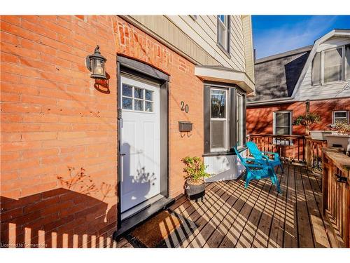 20 Sarah Street, Brantford, ON - Outdoor With Deck Patio Veranda With Exterior