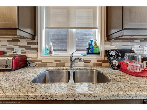 24 Strimble Street, Binbrook, ON - Indoor Photo Showing Kitchen With Double Sink