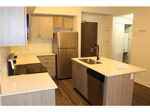 102-16 Markle Crescent, Ancaster, ON - Indoor Photo Showing Kitchen With Double Sink