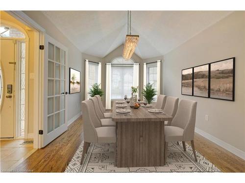 129 Dorchester Drive, Grimsby, ON - Indoor Photo Showing Dining Room