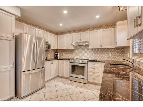 146 Kitty Murray Lane, Ancaster, ON - Indoor Photo Showing Kitchen With Stainless Steel Kitchen With Upgraded Kitchen