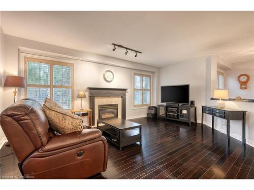 146 Kitty Murray Lane, Ancaster, ON - Indoor Photo Showing Living Room With Fireplace