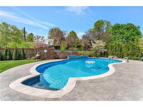 175 Oakhill Place, Ancaster, ON - Outdoor With In Ground Pool With Backyard