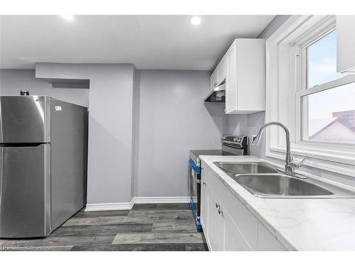 Main-30 Division Street, St. Catharines, ON - Indoor Photo Showing Kitchen With Double Sink