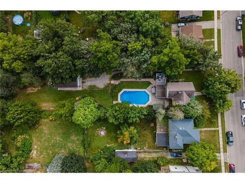 94 Sutherland Street W, Caledonia, ON - Outdoor With In Ground Pool