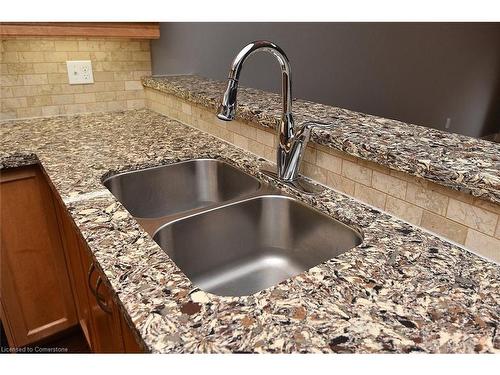 11-25 Hamilton Street South Street, Waterdown, ON - Indoor Photo Showing Kitchen With Double Sink