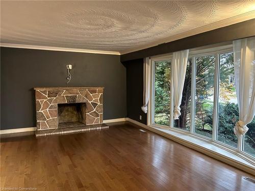 203 Penn Drive, Burlington, ON - Indoor With Fireplace