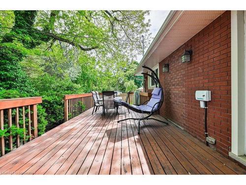 203 Penn Drive, Burlington, ON - Outdoor With Deck Patio Veranda With Exterior