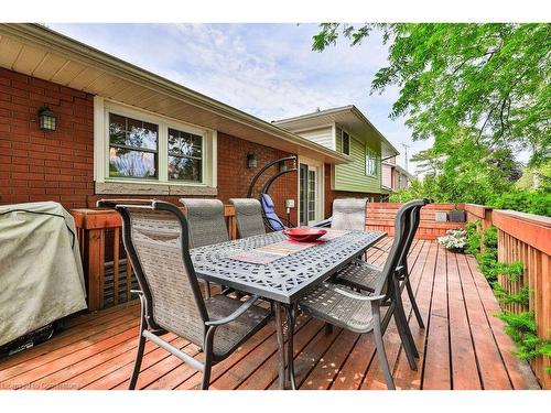 203 Penn Drive, Burlington, ON - Outdoor With Deck Patio Veranda With Exterior