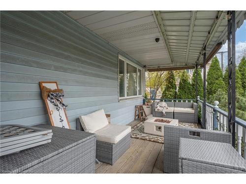 99 East 36Th Street, Hamilton, ON - Outdoor With Deck Patio Veranda With Exterior