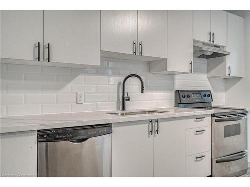 27 Grove Street, Hamilton, ON - Indoor Photo Showing Kitchen With Double Sink