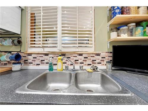 30-379 Darling Street, Brantford, ON - Indoor Photo Showing Kitchen With Double Sink