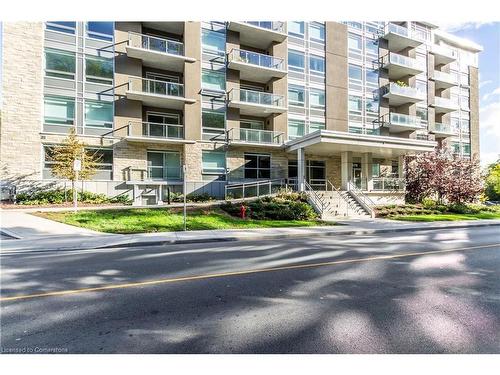 404-479 Charlton Avenue E, Hamilton, ON - Outdoor With Balcony With Facade