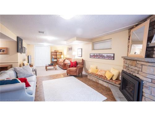 152 Copeland Street, Belmont, ON - Indoor Photo Showing Living Room With Fireplace