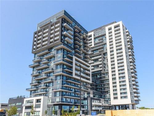 1505-2093 Fairview Street, Burlington, ON - Outdoor With Balcony With Facade