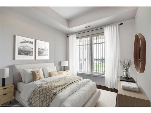 306-175 Commonwealth Street, Kitchener, ON - Indoor Photo Showing Bedroom