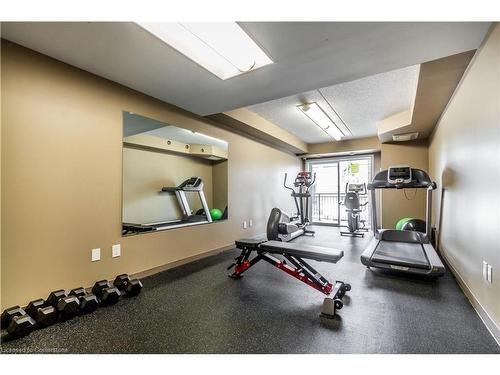 306-175 Commonwealth Street, Kitchener, ON - Indoor Photo Showing Gym Room