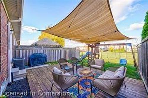 1145 Riddell Crescent, Hamilton, ON - Outdoor With Deck Patio Veranda