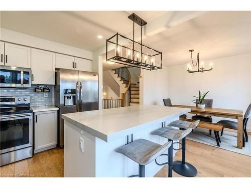 7-5110 Fairview Street, Burlington, ON - Indoor Photo Showing Kitchen With Stainless Steel Kitchen