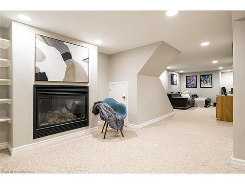 30 Miles Court, Hamilton, ON - Indoor With Fireplace