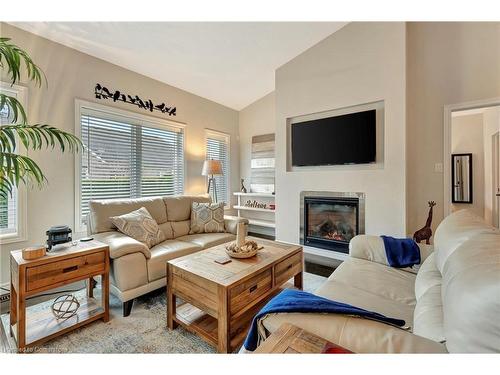 35 Viking Lane, Port Dover, ON - Indoor Photo Showing Living Room With Fireplace