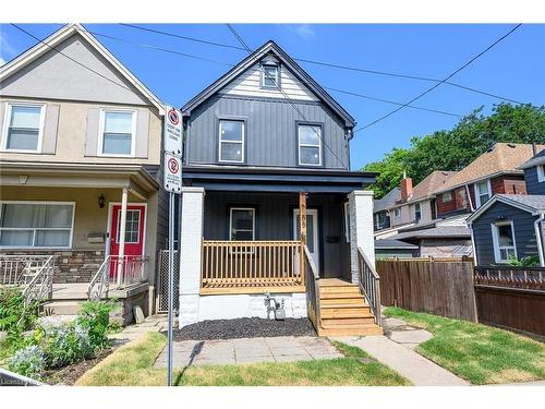 55 Douglas Avenue, Hamilton, ON - Outdoor With Deck Patio Veranda With Facade