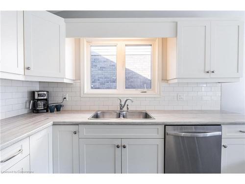 78 Silverwood Avenue, Welland, ON - Indoor Photo Showing Kitchen With Double Sink