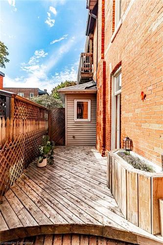 1-270 Queen Street S, Hamilton, ON - Outdoor With Deck Patio Veranda With Exterior