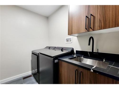 1440 Upper Gage Avenue, Hamilton, ON - Indoor Photo Showing Kitchen With Double Sink