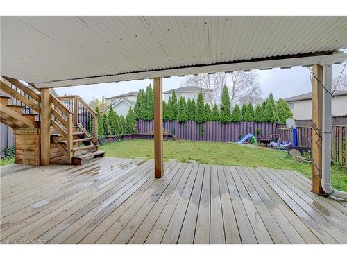 495 Templemead Drive, Hamilton, ON - Outdoor With Deck Patio Veranda With Exterior