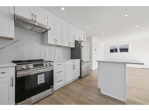 583 Britannia Avenue, Hamilton, ON - Indoor Photo Showing Kitchen With Upgraded Kitchen