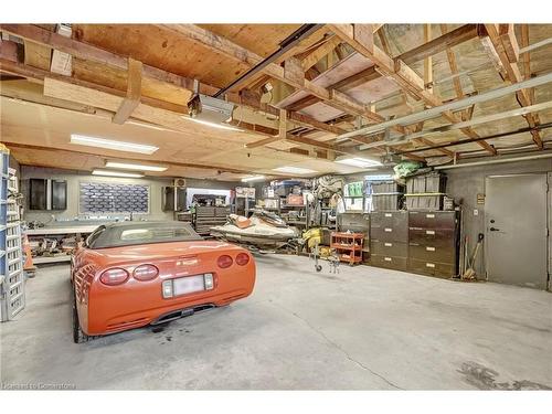 9184 Airport Road W, Mount Hope, ON - Indoor Photo Showing Garage