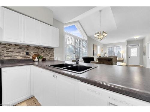 8-81 Valridge Drive, Ancaster, ON - Indoor Photo Showing Kitchen With Double Sink